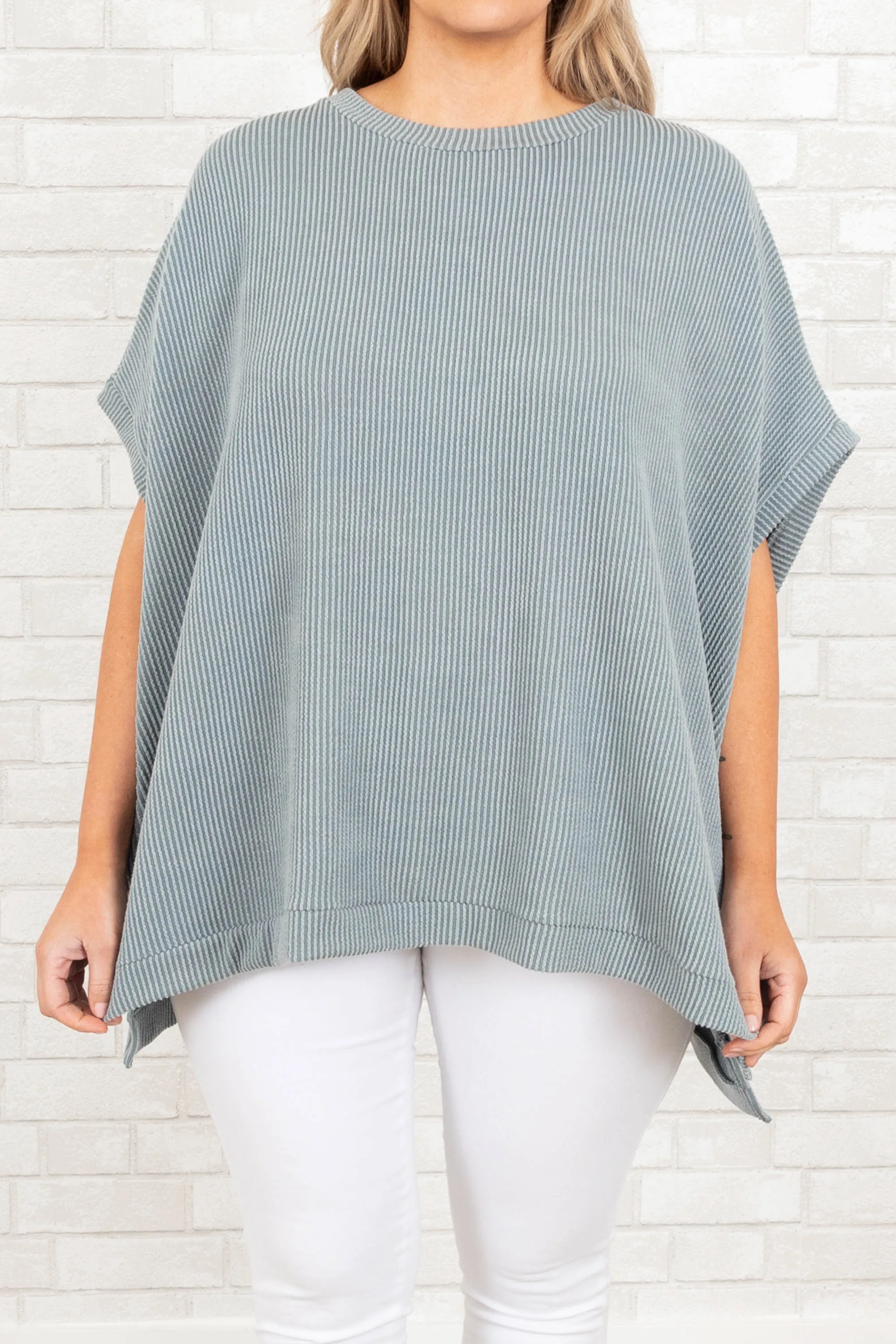 All About Knits Top, Seafoam