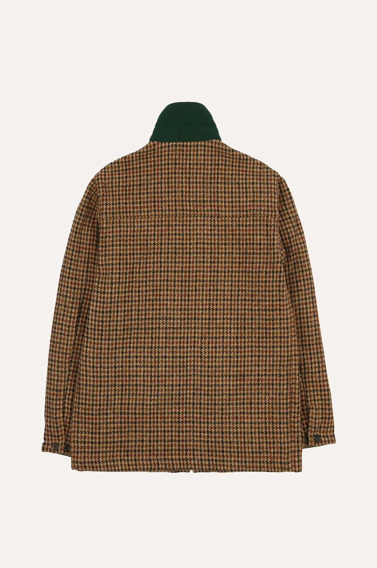 Checked Donkey Chore Jacket Line Tweed Brown Check