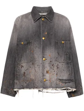 Cut Off Denim Coverall