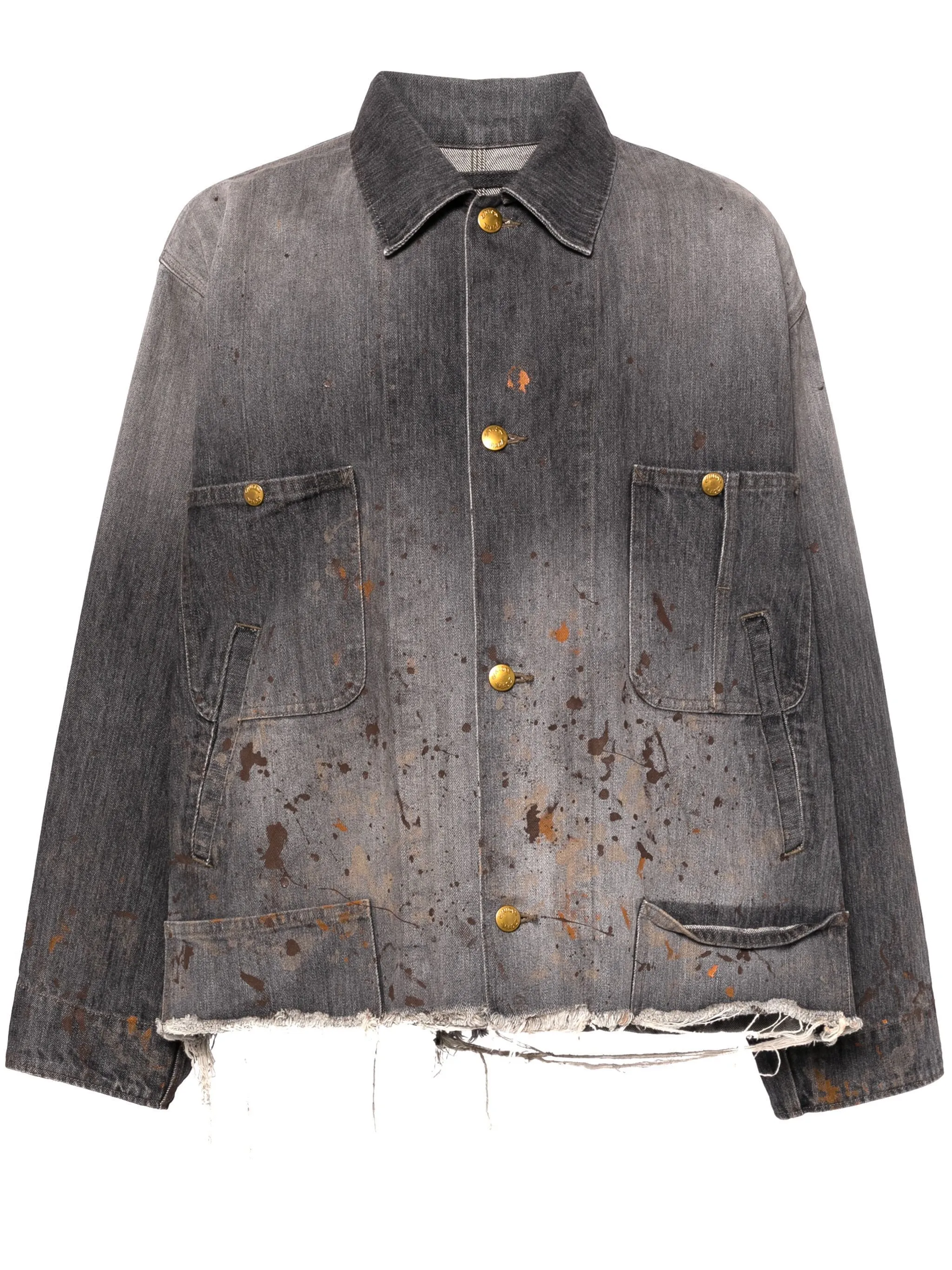 Cut Off Denim Coverall