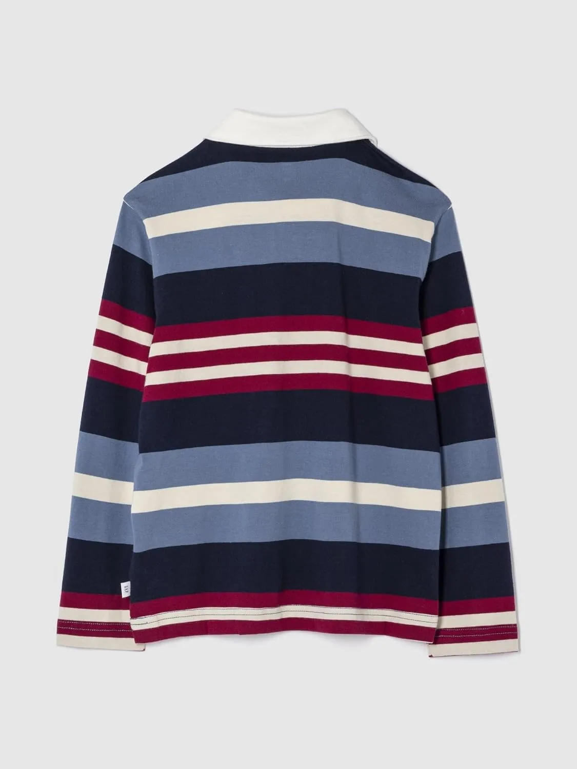 GAP Boys' Long Sleeve Rugby Polo
