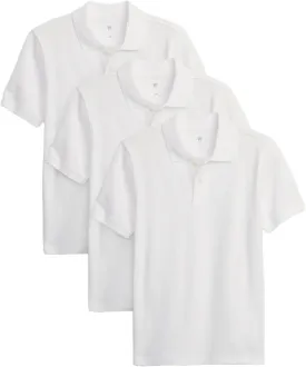 GAP Boys' Short Sleeve Uniform Polo