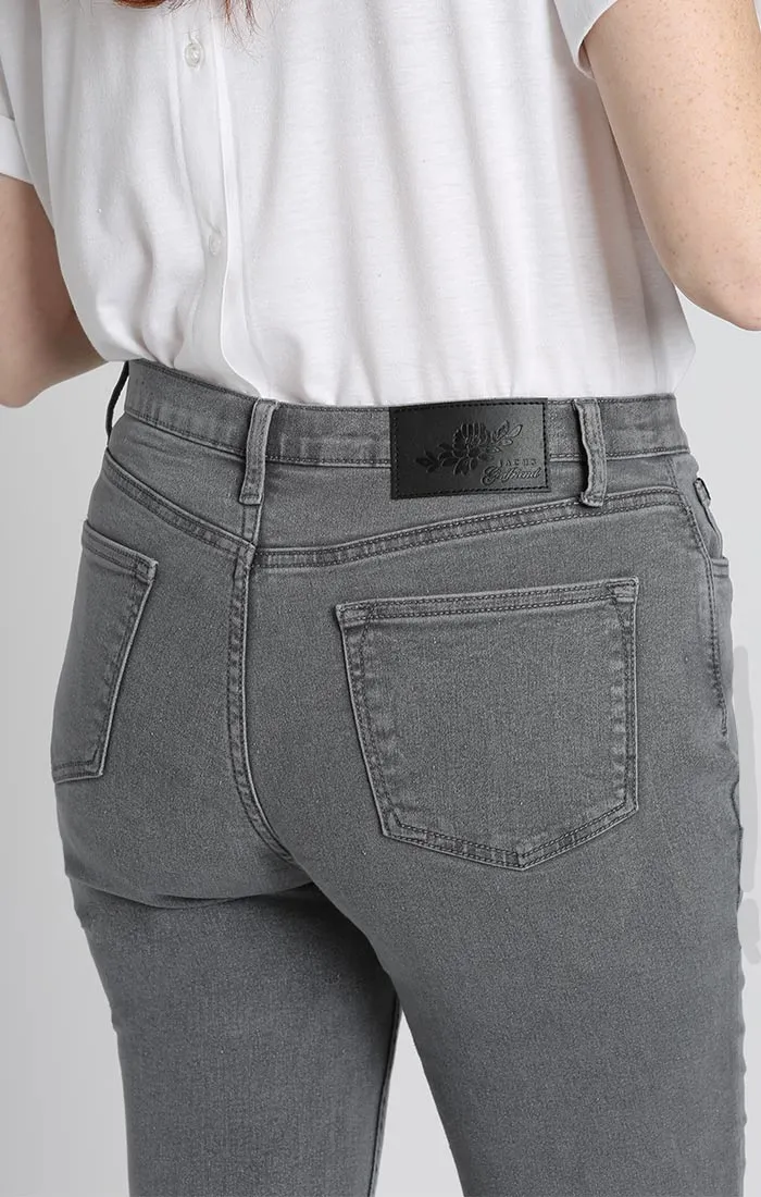 Grey Slim Fit Stretch GF Denim