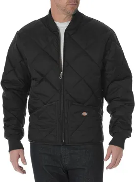 Men's Quilted Nylon Bomber Jacket