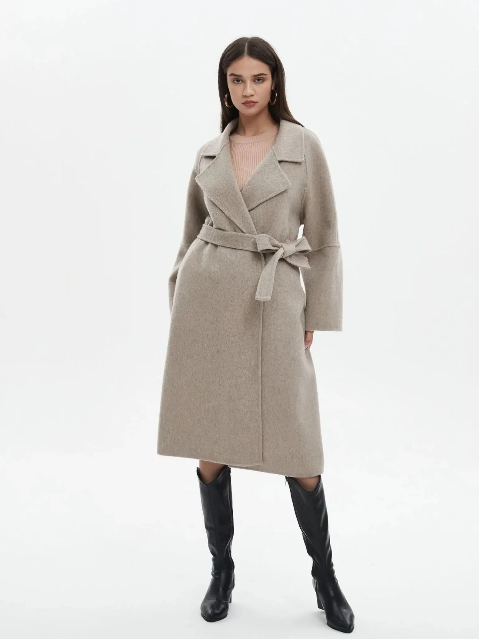Scarlett Double Face Wool Coat
