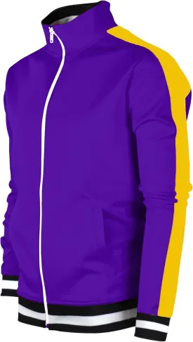 SCREENSHOT Mens Urban Hip Hop Premium Track Jacket - Slim Fit Side Taping Sportswear Urbanwear Streetwear Fashion Top
