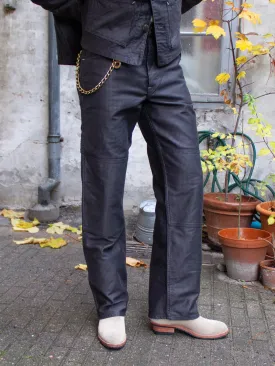 Sugar Cane, Work Pants, Gray Print Moleskin