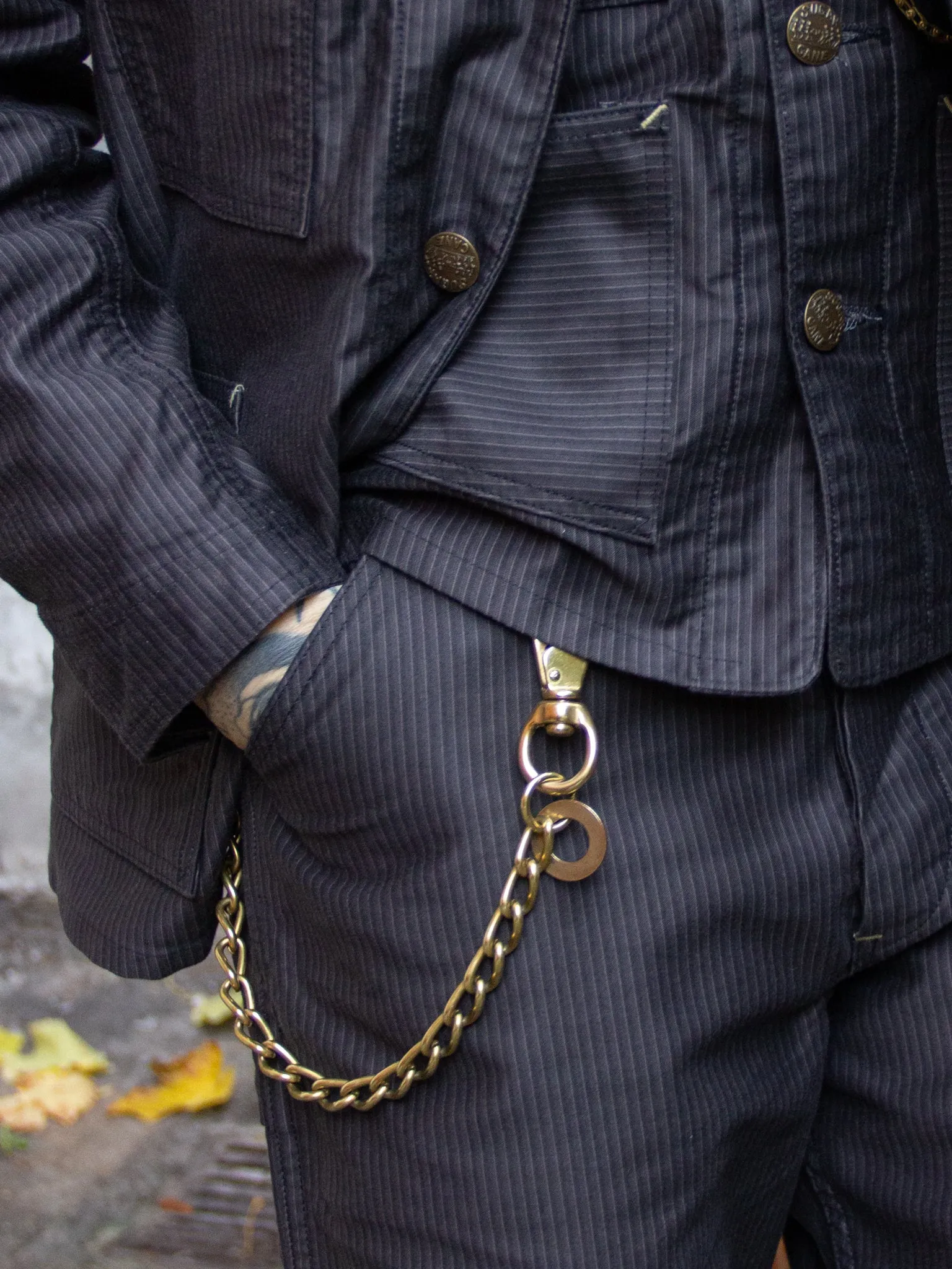 Sugar Cane, Work Pants, Gray Print Moleskin