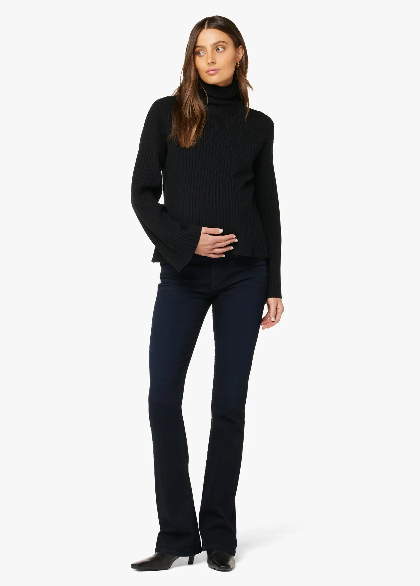 Stylish Icon Bootcut Maternity Jeans for Expecting Mothers